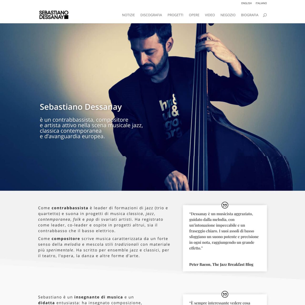 dettagli sito Sebastiano Dessanay